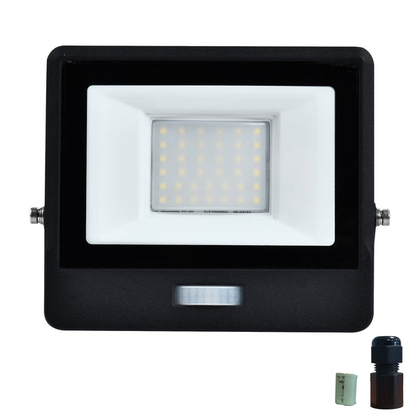 Harper Living G11 PIR Floodlight, Weatherproof IP65, 30 Watts