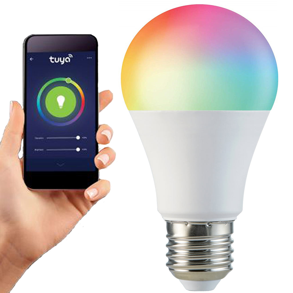 Tuya E27 10 Watts WiFi LED Smart Bulb RGB CCT 2700K 6500K